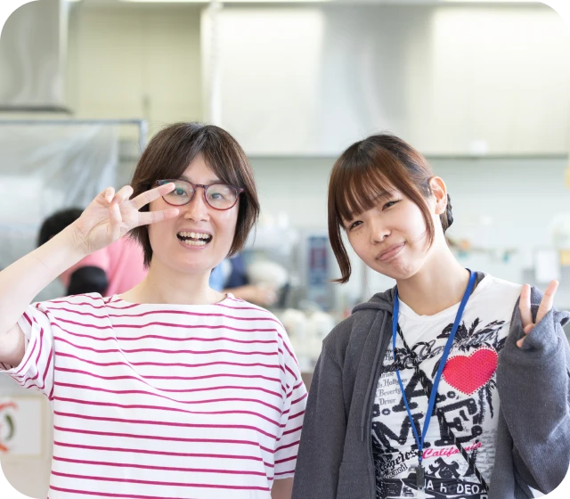 スタッフの様子